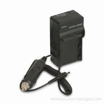 Camera Battery Travel Charger for Olympus LI50B, with LED Indicator and Changeable Plates